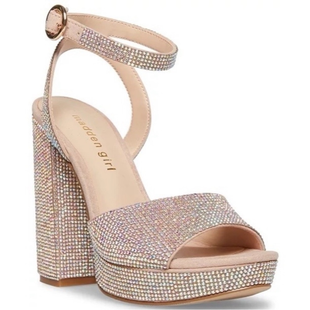 Madden Girl Summit Rhinestone heels
